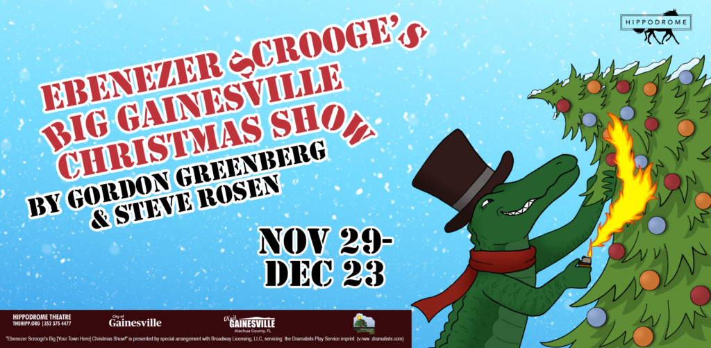 Ebeneezer Scrooge's Big Gainesville Christmas Show